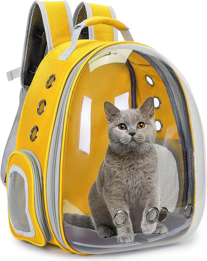 Cat Bubble Backpack Carrier for Small Medium Dogs Cats Carrying Bag, Airline by Unknown