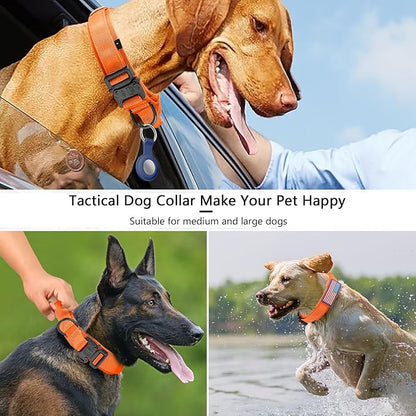 DAGANXI Tactical Dog Collar, Adjustable Military Training Nylon Dog Collar - Image 5