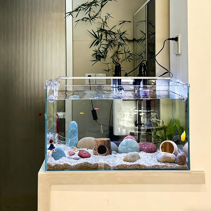 Aquarium Decor Cave Betta Fish Aquarium Accessories Ornaments Hiding Cave - Image 6