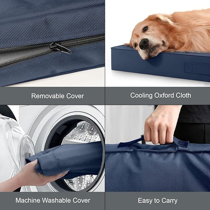 Outdoor Dog Bed for Small Dogs, Waterproof Dog Crate Bed for Medium Dogs Cats - Image 6