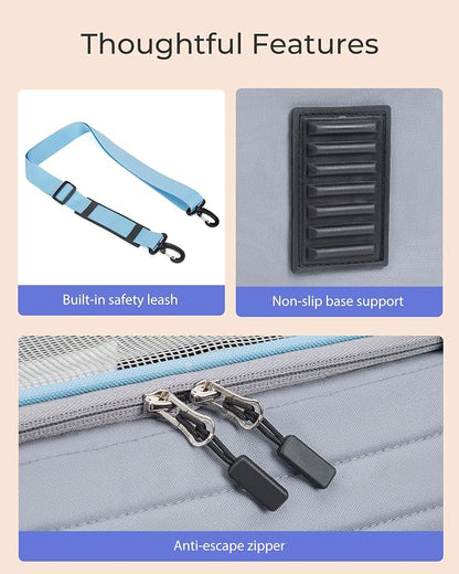 Top-Expandable Pet Carrier: NOBLE DUCK Airline Approved Pet Travel Bag - Image 6