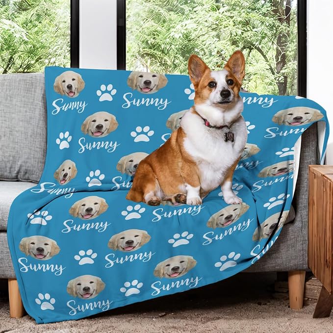 Personalized Dog Blanket, Customized Pet Blankets - Image 3