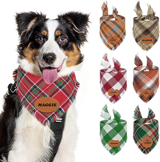 Personalized Dog Gifts Withe Name Custom Dog & Cat Bandana Personalized Pet by Duckbe