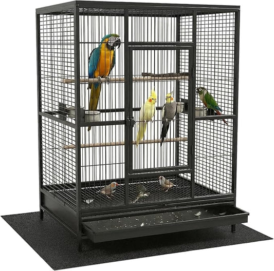 Under Pet Cage Mat for Bird Cages, Dog Kennels, Reptile Aquariums, Dog Kennels by Unknown