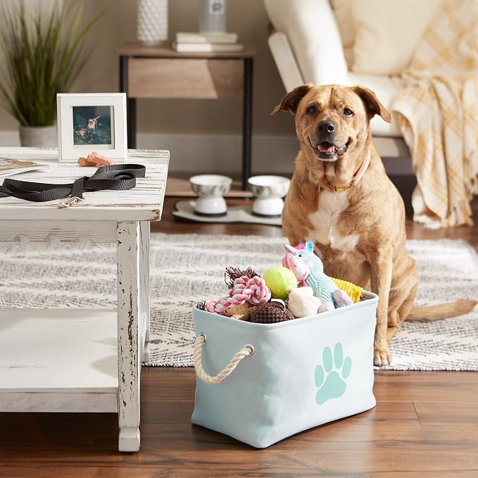 Bone Dry Pet Storage Collection Collapsible Bin, Small Rectangle - Image 6