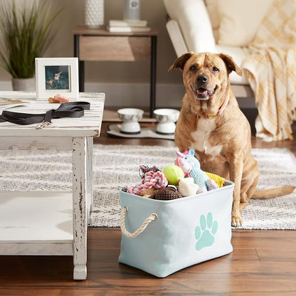 Bone Dry Pet Storage Collection Collapsible Bin, Small Rectangle - Image 6