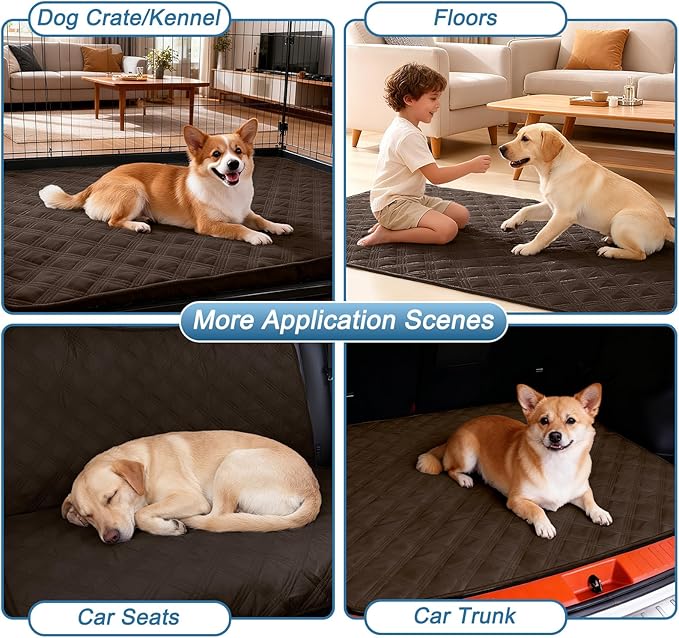 hyha Waterproof Dog Blanket, Reversible Pet Bed Blanket, Soft Sofa Couch Cover - Image 5