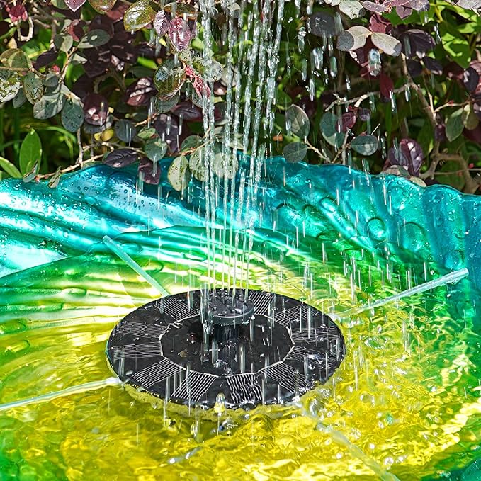 AMZtime 1.4W Solar Bird Bath Fountain - Image 8