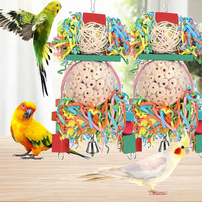 BBjinronjy Bird Toys, Love Birds, Budgie and Other Small Birds - Image 4
