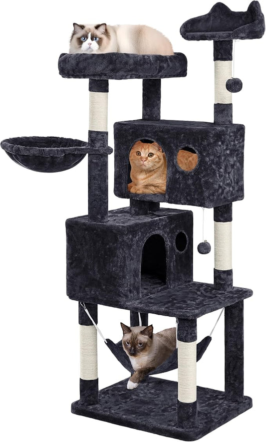 Yaheetech Multil-Level Cat Tree Cat House by Yaheetech