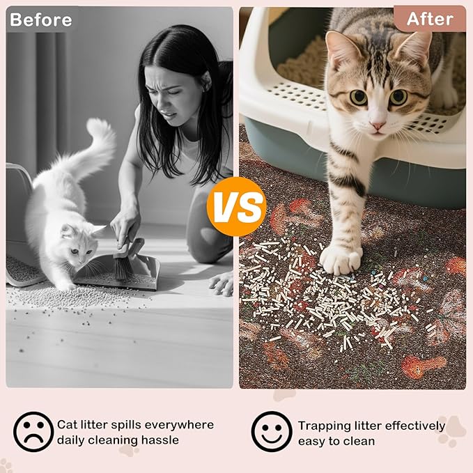 Bienbee Cat Litter Mat, Urine and Water Proof - Image 2
