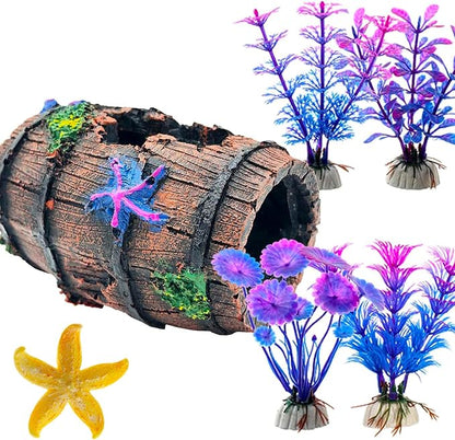 Fish Tank Decoration for Aquarium Tank, Betta Fish Tank Accessories Starfish by Unknown