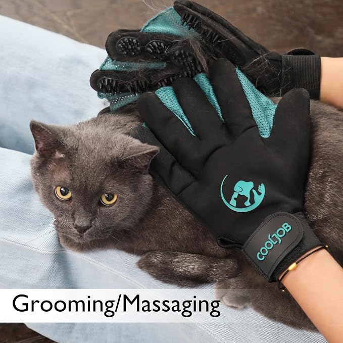 COOLJOB Patented Pet Grooming Gloves - Image 4