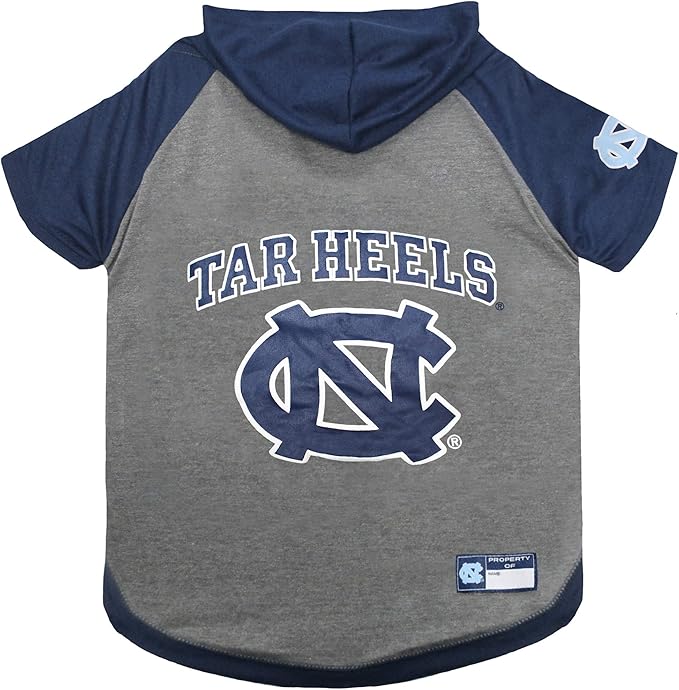 U Of North Carolina Hoodie Tee by PETSFIRST