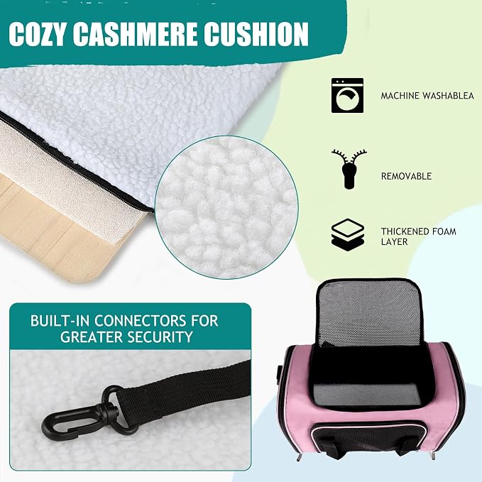 Top tasta Dog Cat Carrier Pet Carriers - Image 4
