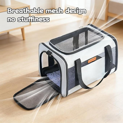 YUNIQUE Soft-Sided Cat & Dog Carrier - Image 3