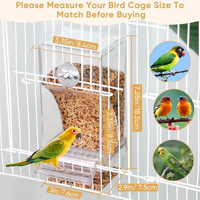 Bird Water Dispenser, Automatic Bird Feeder - Image 3