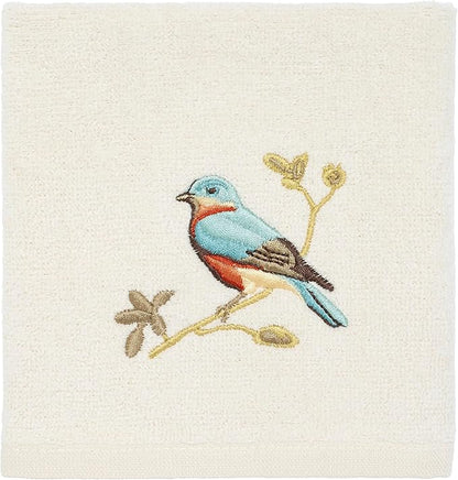 Avanti Linens - Washcloth, Soft & Absorbent, Nature Inspired Bathroom Decor - Image 4