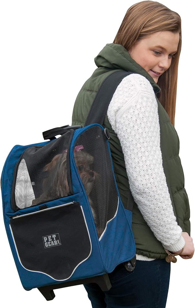 Pet Gear I-GO2 Roller Backpack, Travel Carrier, Car Seat - Image 2