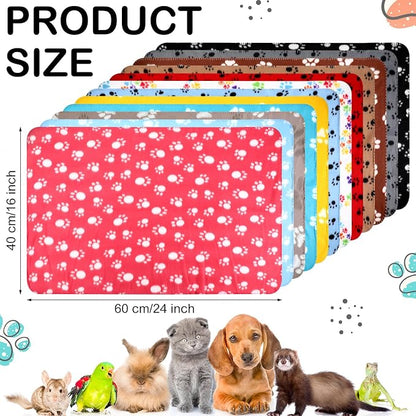 Tegeme 12 Pieces Fleece Blankets - Image 2