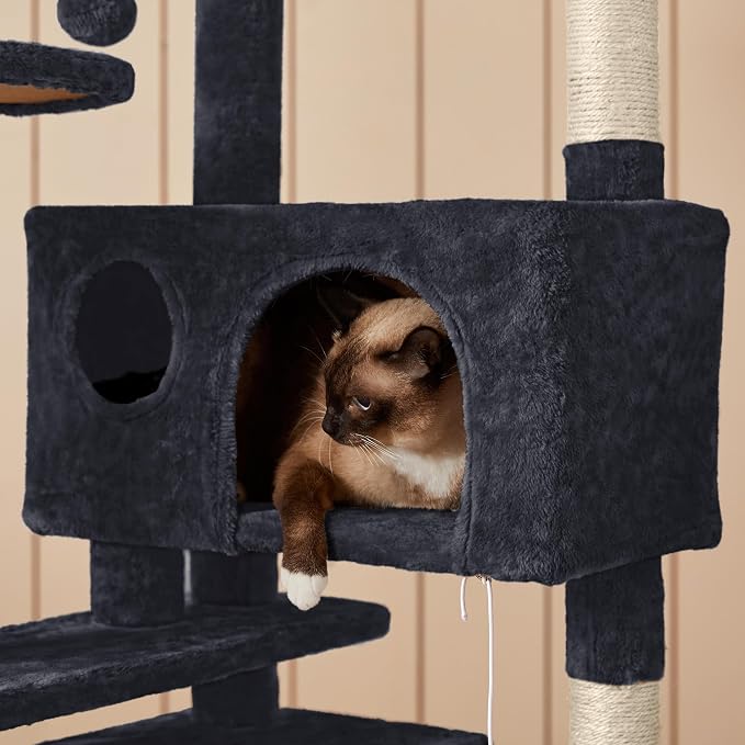 Yaheetech 54in Cat Tree Tower Condo, Cat Tree - Image 5