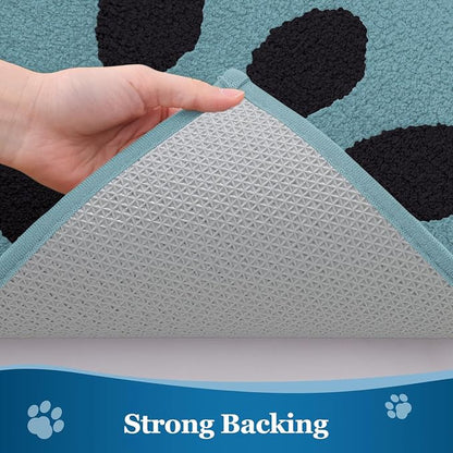 Buganda Dog Door Mat for Muddy Paws, Absorbent Dirt Trapper Washable Indoor - Image 5