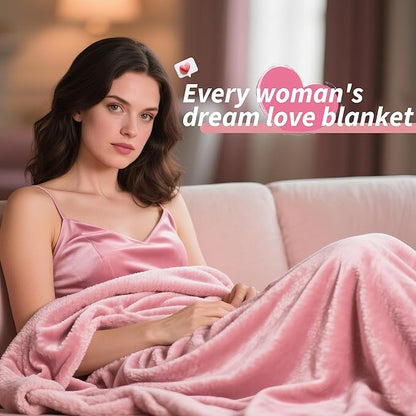 gogobunny Waterproof Bed Blanket, Reversible Sherpa Fleece Throw Blanket - Image 2