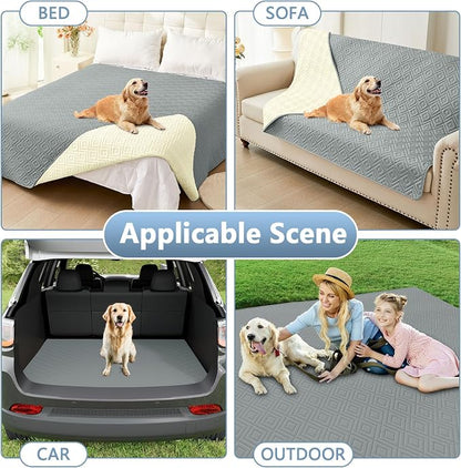 hyha Waterproof Dog Blanket, Soft Dog Bed Cover Pet Blankets, Waterproof Sofa - Image 6