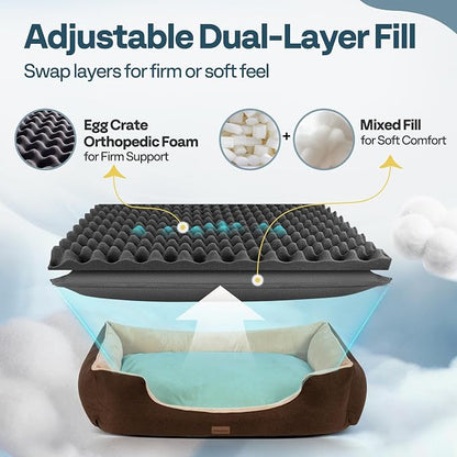 Orthopedic Medium Sized Dog Bed - Image 5