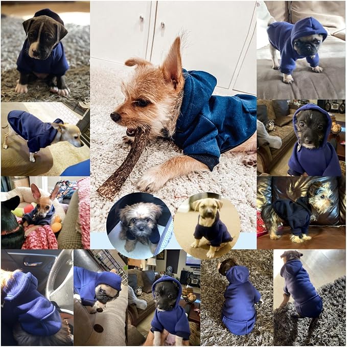 Jecikelon Winter Dog Hoodie Sweatshirts - Image 4