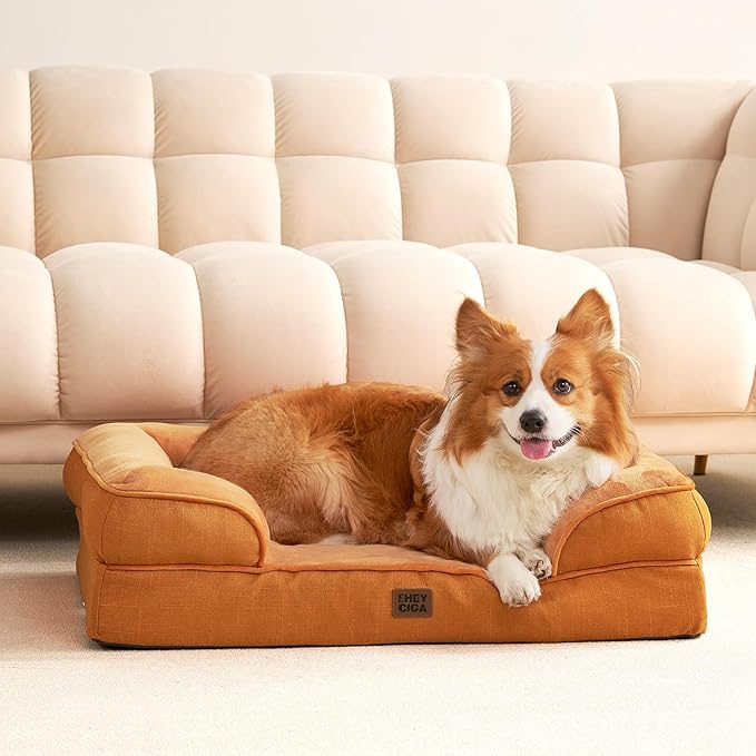 EHEYCIGA Orthopedic Dog Beds for Large Dogs, Waterproof Memory Foam Large Dog - Image 8