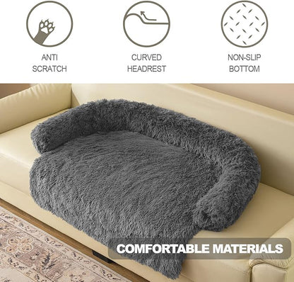 Tinaco Luxurious Calming Dogs/Cats Bed Mats, Dog Pad Washable Removable Couch - Image 4
