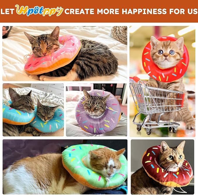 Cat Cone Collar Soft, Cat Recovery Collar - Image 6