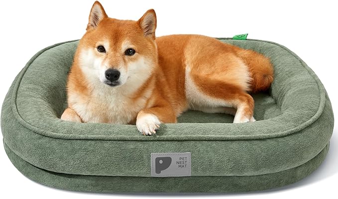 Orthopedic Dog Bed for Medium Dog, Washable by Bininl