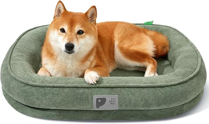 Orthopedic Dog Bed for Medium Dog, Washable by Bininl