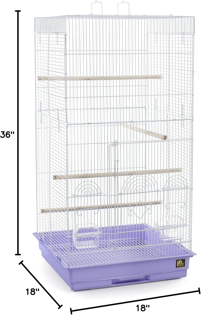Prevue Pet Products SPECONO1818H-PB Tall Tiel Cage, Periwinkle Blue - Image 6