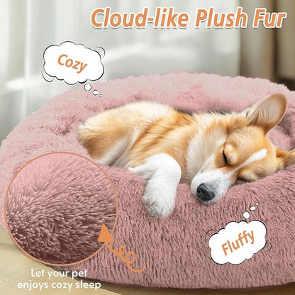 JOLLYVOGUE Calming Small Dog & Cat Bed - Image 2