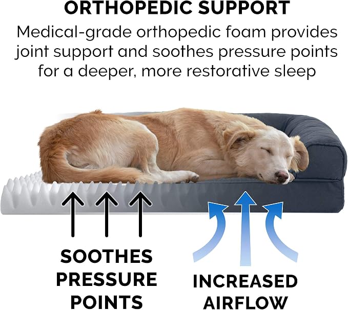 FurHaven Classic Sofa Orthopedic Dog Bed - Image 5