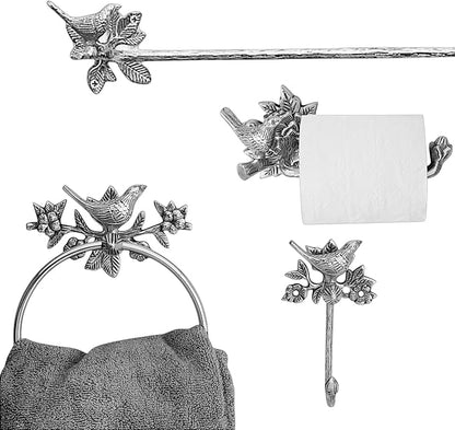 Solid Brass Bird Antique Towel Hook Bathroom Accessories Retro Bathroom - Image 6
