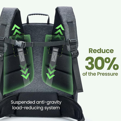 Pecute Cat Backpack Carrier, 30% Energy Saving Breathable Pet Backpack - Image 2