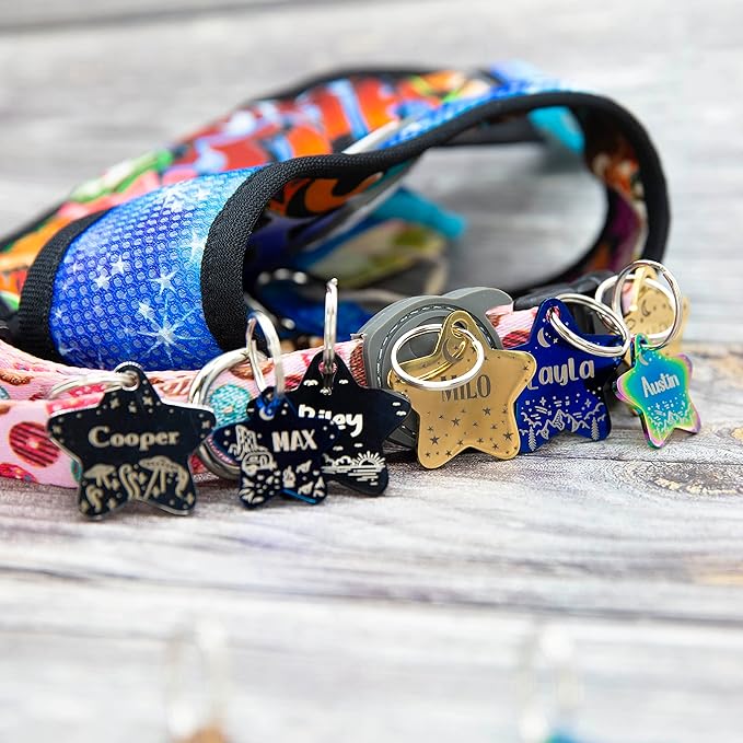 Personalized Dog Tag with 5 Lines of Custom Deep Engraved Durable Stainless - Image 5