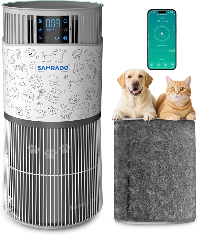 Air Purifier for Home Pets by Samrado