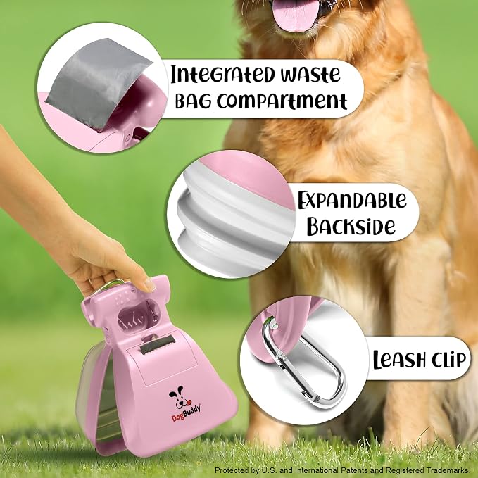 DogBuddy Pooper Scooper, Portable Dog Pooper Scooper, Poop Scooper - Image 4
