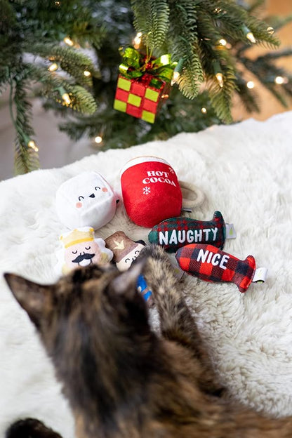Pearhead Holiday Nutcrackers Cat Toy Set, Christmas Pet Owner Gift, Interactive - Image 5