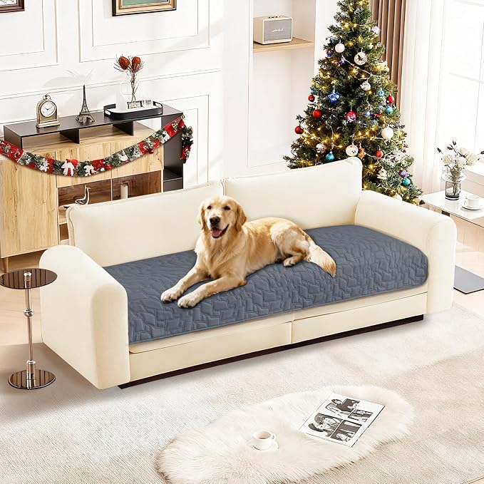 Waterproof Couch Covers for Pets, Waterproof Dog Bed Cover, Anti-Slip Soft Dog by CYCMACOHOME