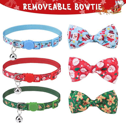 SCENEREAL Christmas Cat Collar Breakaway - Image 6