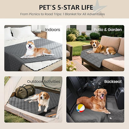 gogobunny 3X Stronger Waterproof Pet Blanket, Scratch Proof Furniture Protector - Image 7