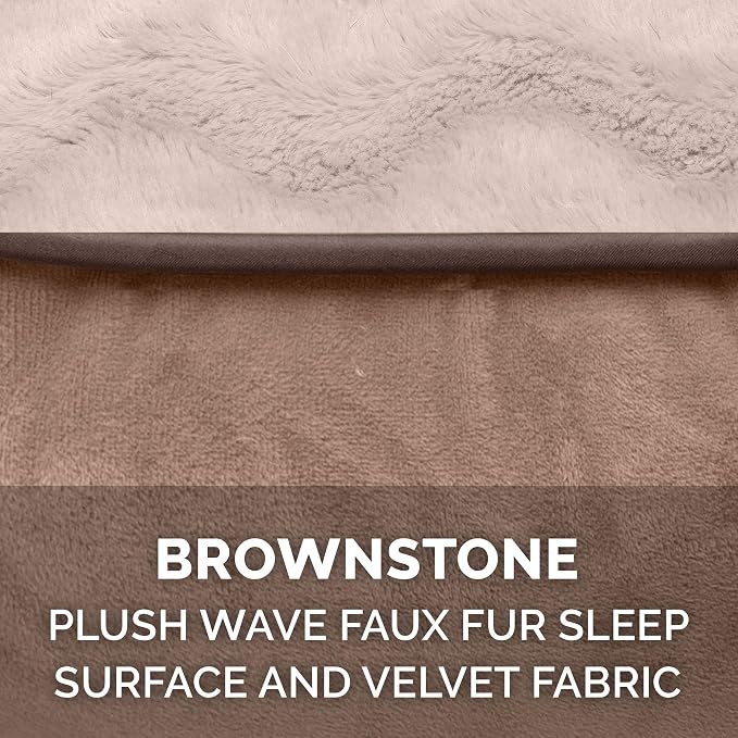 Furhaven Memory Foam Dog Bed for Large Dogs w/ Removable Bolsters & Washable - Image 6