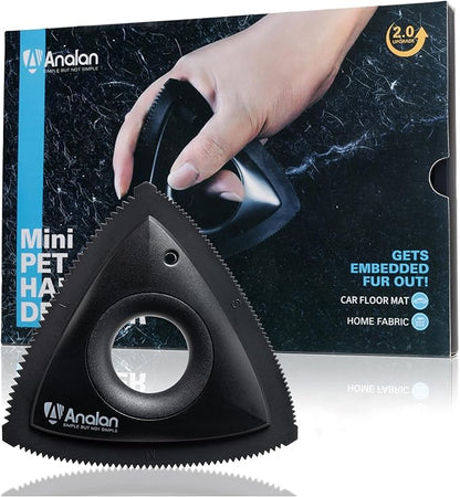 Analan Mini Pet Hair Remover for Car Detailing Supplies, Carpet Dog Hair by ANALAN