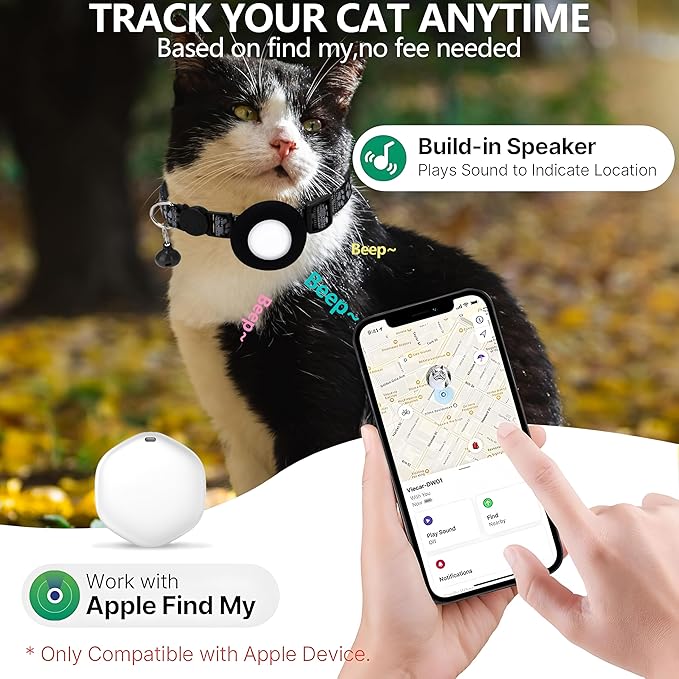 GPS Tracker for Cats, Mini GPS Pet Tracker - Image 5